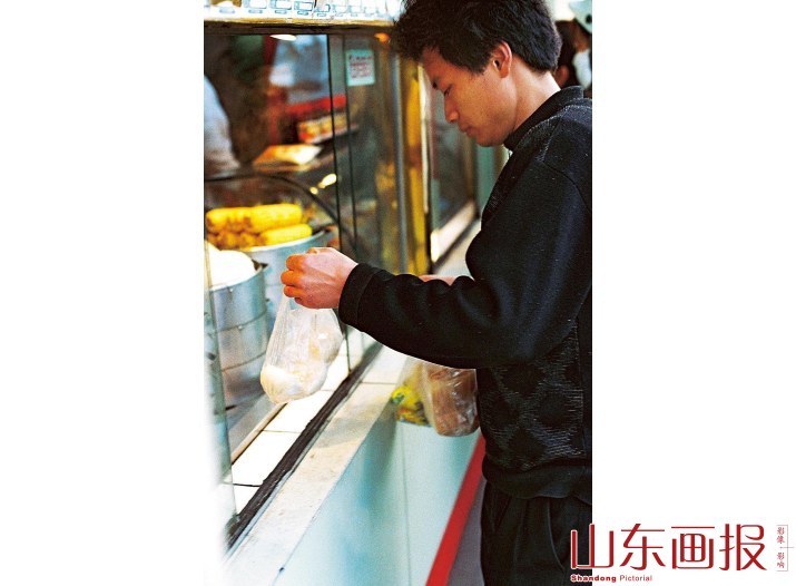 金德利等中式快餐店干净卫生，方便了买早餐的人