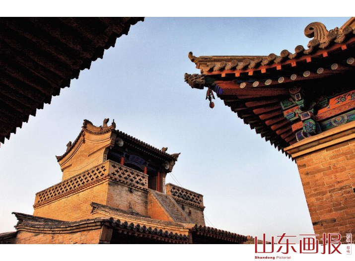 蔚县古城一角