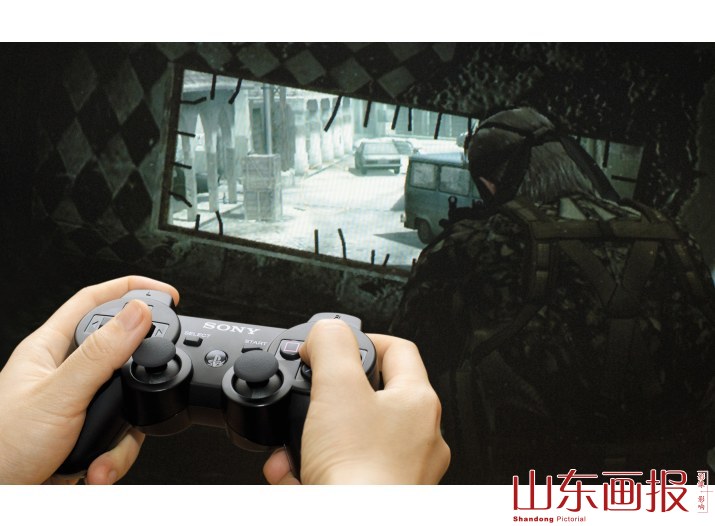 正在打游戏