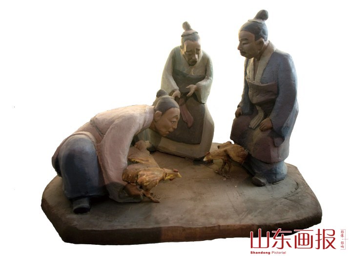 斗鸡图