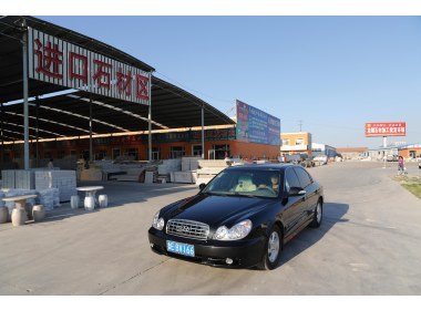 东营市十大批发基地之一——龙翔石材批发市场