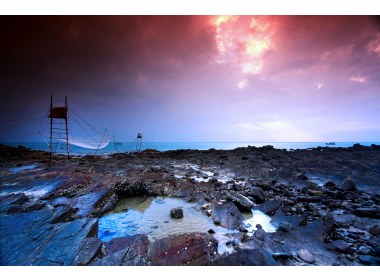 海岛边