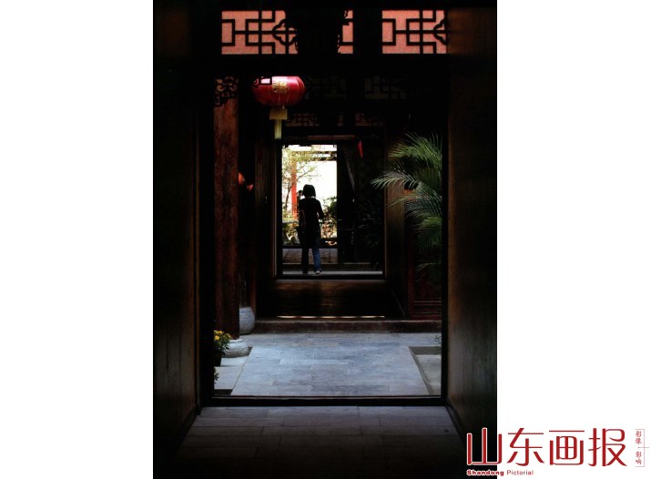 台儿庄建筑大门