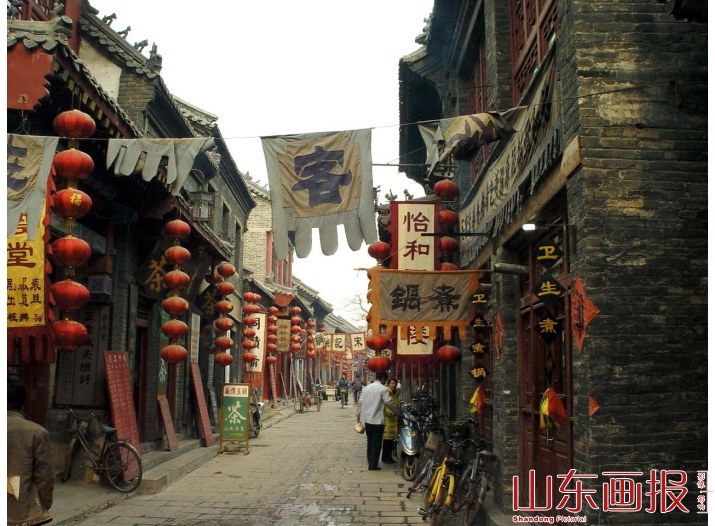 周村“旱码头”亘古往复的商业氛围