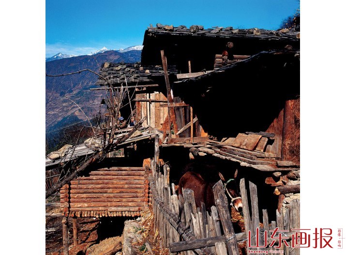 碧落雪山峡谷情图二