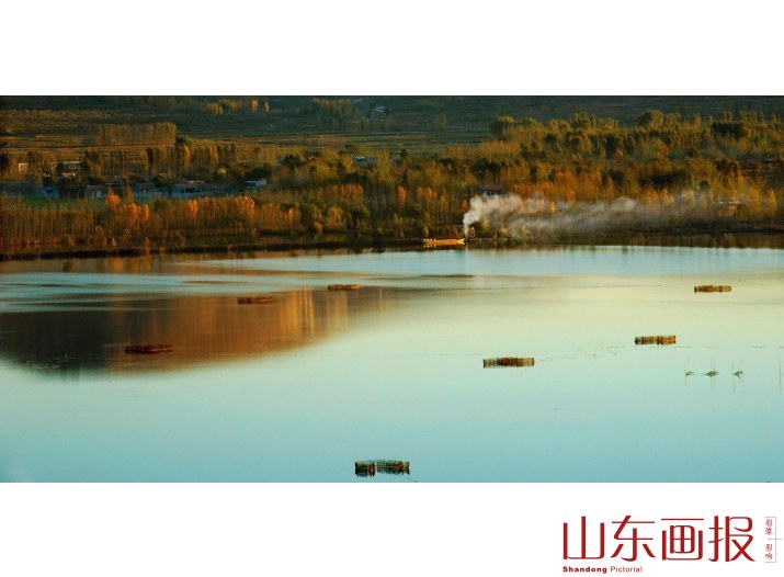 诗意微山湖