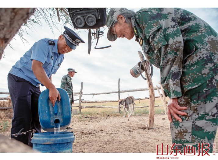 民警张达在这里走过10个春秋