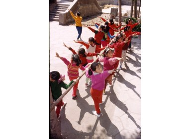 县文化馆业余艺校舞蹈班