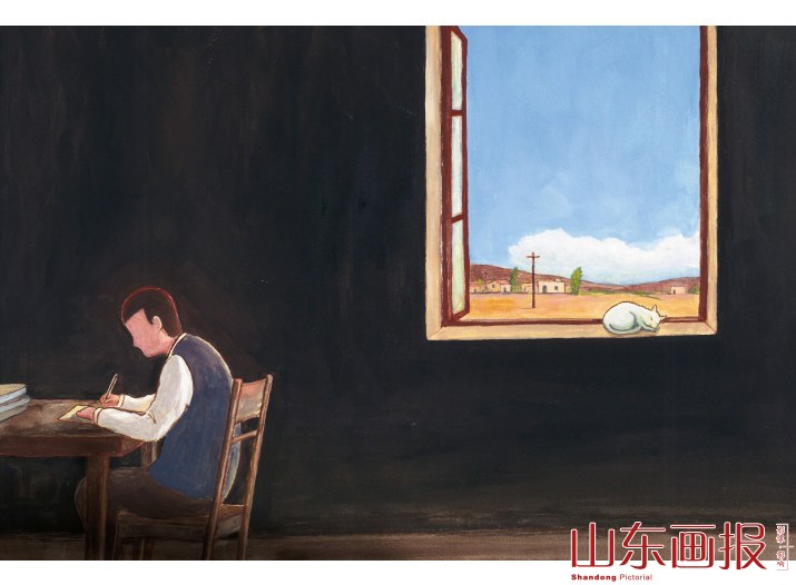 “刘亮程童年与故乡系列”散文作品插画