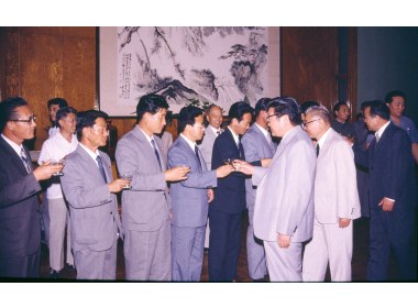 省市领导接见朝鲜劳动党代表团