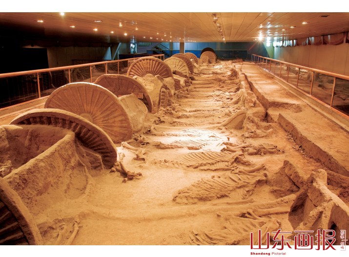 春秋时期大型车马坑