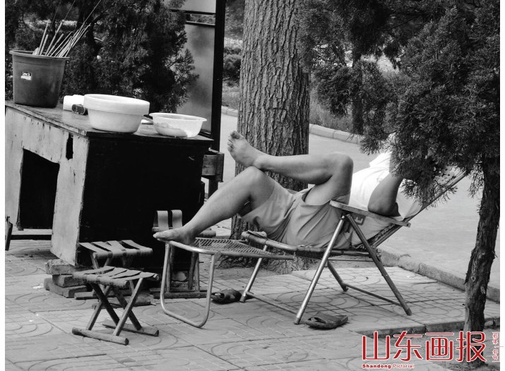 路边小憩