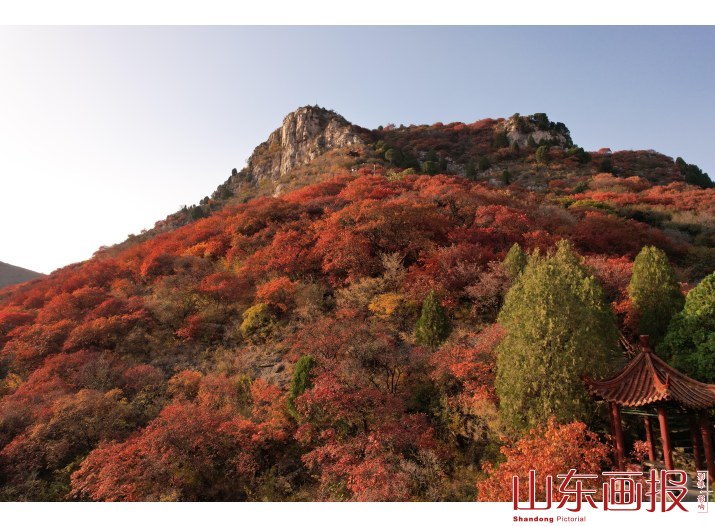 天赐山秋色