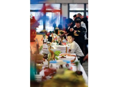 展台宛如盛宴