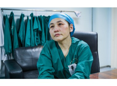 李敏流下了眼泪