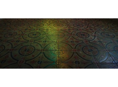 图案繁琐的地砖