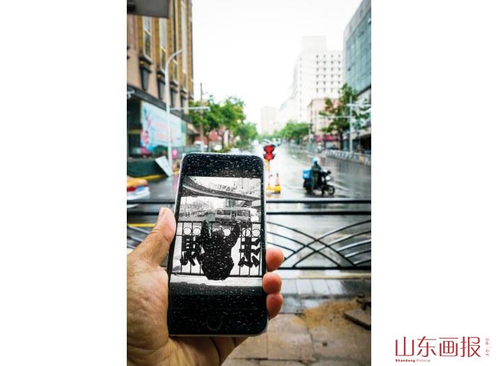 胶州路同一位置的变迁