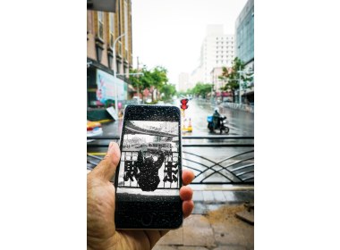 胶州路同一位置的变迁