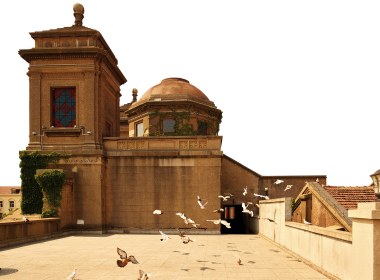 取引所旧址楼顶天台