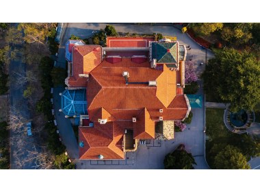 总督官邸旧址的红屋顶