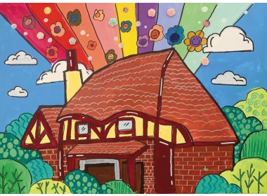 八大关太平角万国文化建筑博览汇 插画