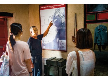 魏相进讲解马渠村