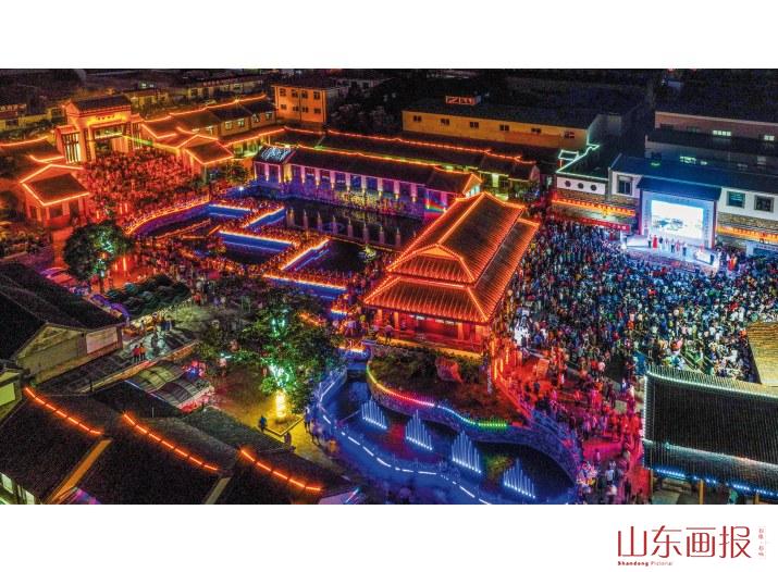 大户陈家村的夜色