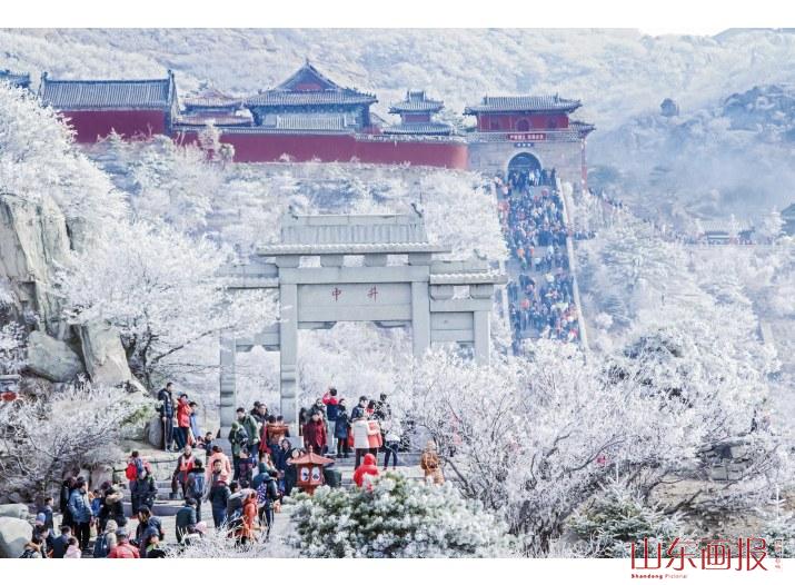 岱顶雪霁 （曲业芝/摄影）